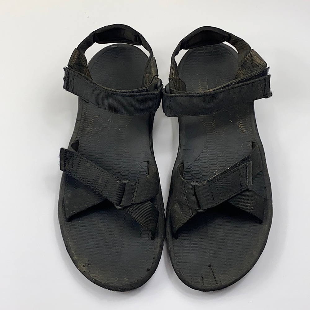 Magellan Outdoors Black River Sandals Adjustable Strap Sport Water Hiking Sandal